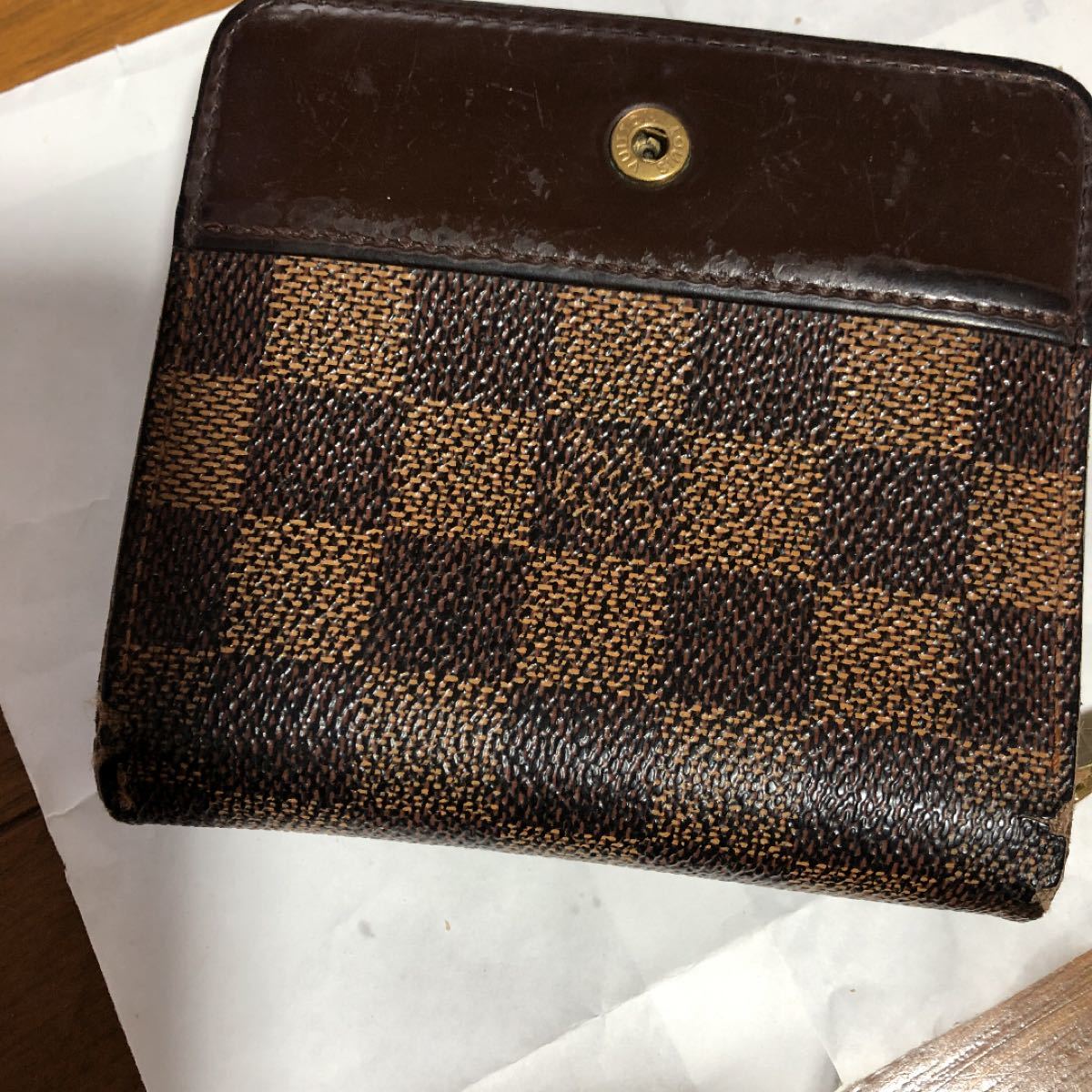 ルイヴィトンダミエ二つ折り財布 レディースファッション ルイヴィトンダミエ二つ折り財布 レディースファッション