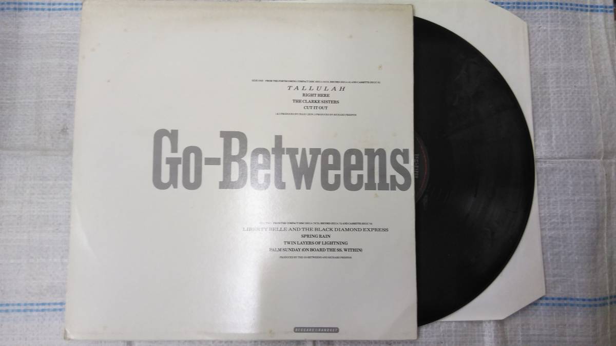 ♪ Go-Betweens　LIMITED EDITION　PROMOTIONAL SAMPLER　12inch vinyl　ゴー・ビトウィーンズ　限定6曲入プロモ　RIGHT HERE　SPRING RAIN_画像3