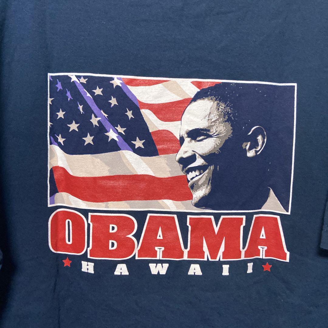 オバマ 大統領 Tシャツ ハワイ OBAMA アメリカ raptee L_画像3