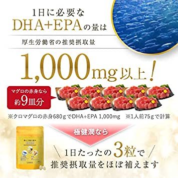 極健潤 オメガ3 DHA EPA サプリメント フィッシュオイル 深海鮫肝油 納豆菌 ケルセチン 亜麻仁油 えごま油 30日分_画像6