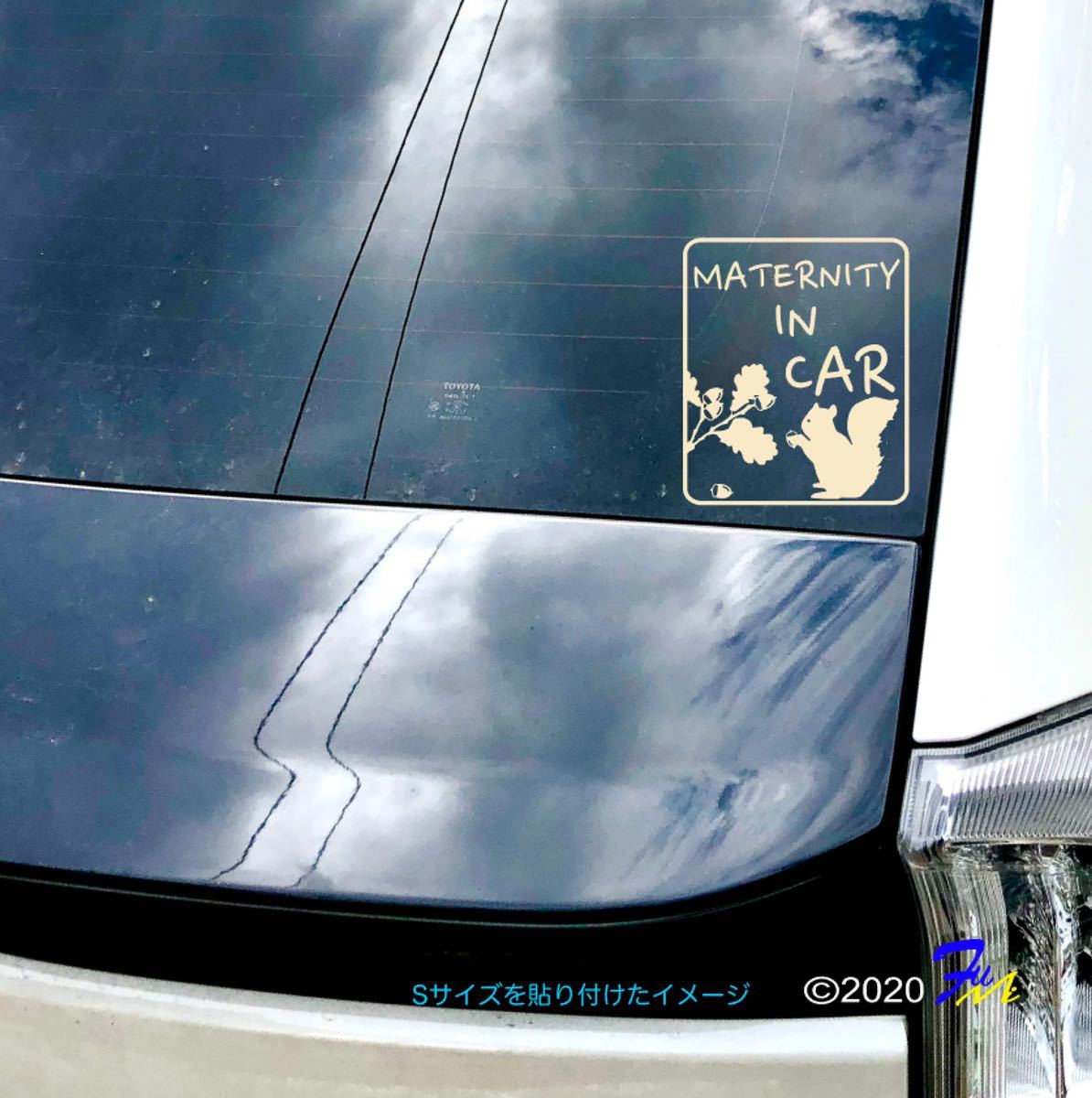 MATERNITY IN CAR24 sticker all 28 color #mFUMI