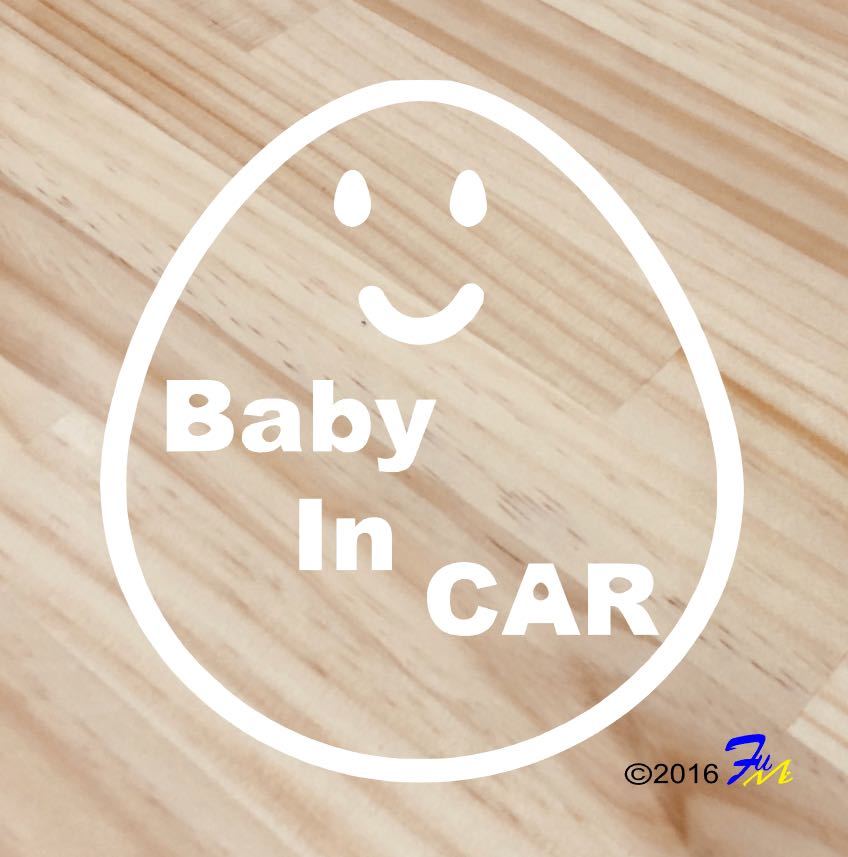 Baby In CAR16 sticker all 28 color #bFUMI