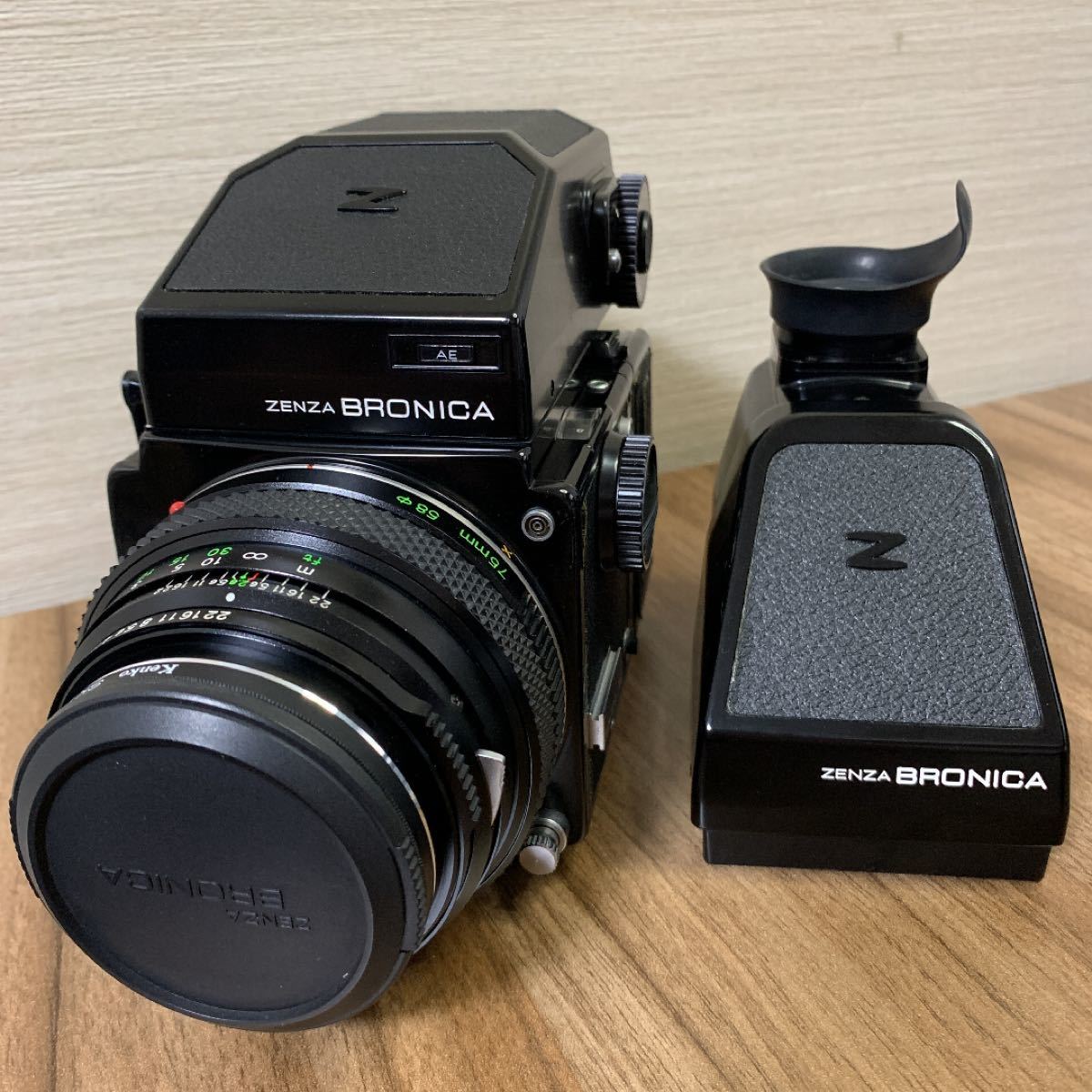 BRONICA ゼンザブロニカ ブロニカ ETR AE Finder 75mm 2 8 フィルム