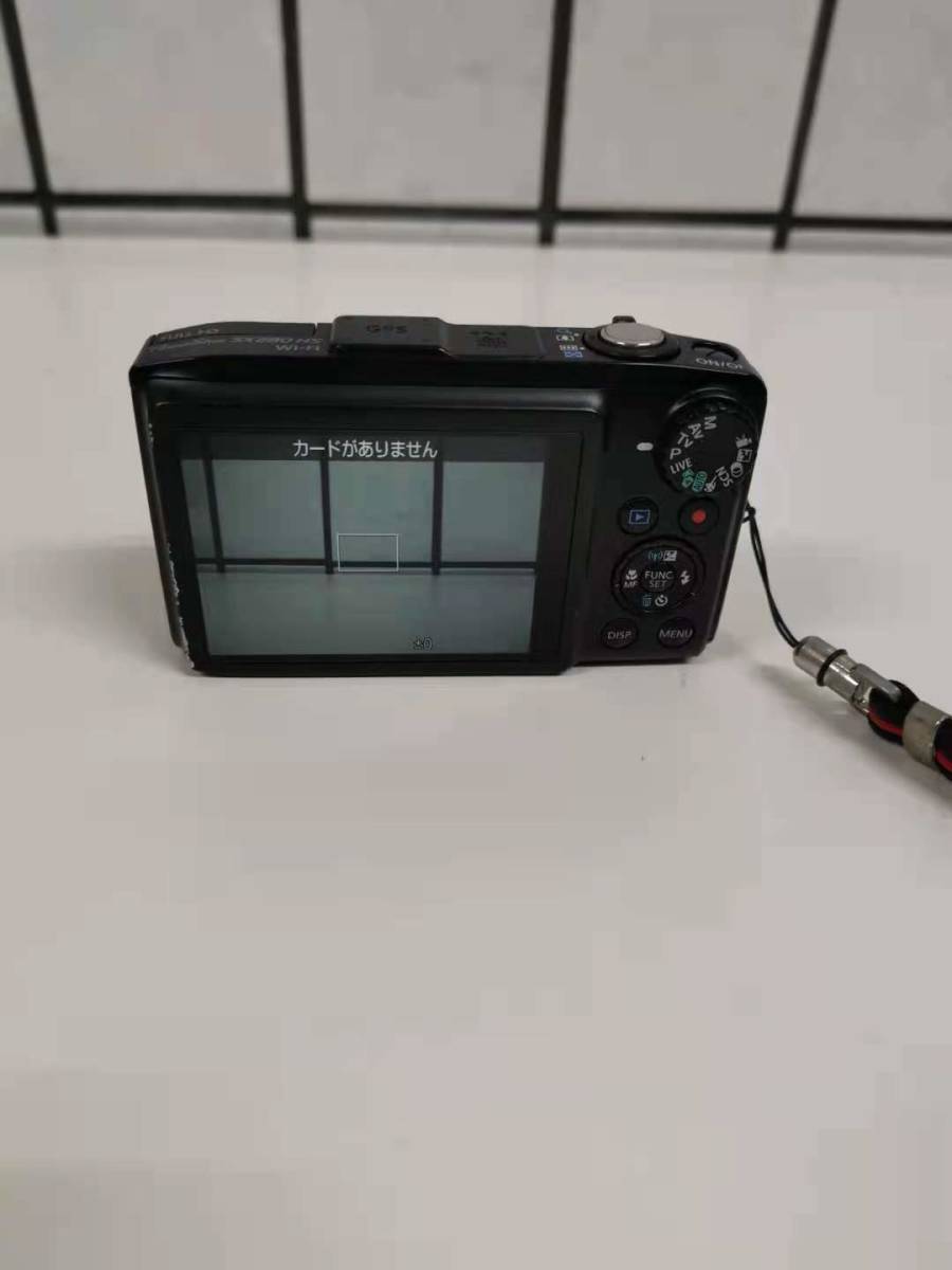 中古 Canon Power Shot SX280 HS ブラック コンデジ パワーショット デジカメ キャノン コンパクト デジタルカメラ_画像2