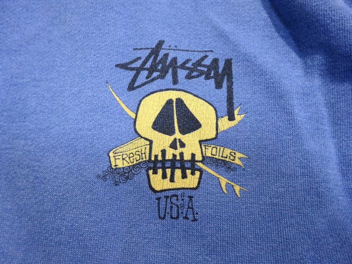  первый период 80s old stussy Surf Skull принт Parker чёрный бирка Old Stussy stock Logo архив Vintage 