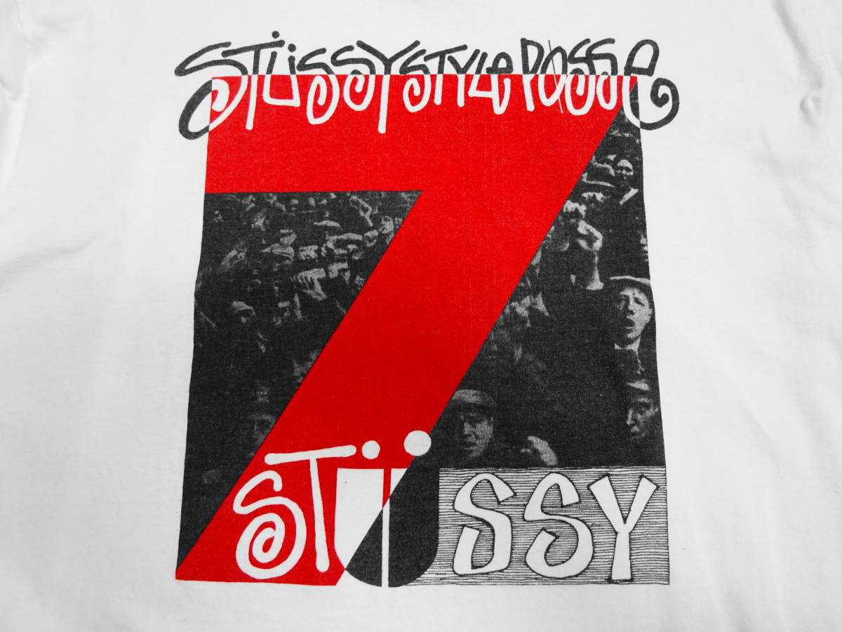 90s 復刻 STUSSY 7周年記念 フォトTシャツ ステューシー 90s 復刻 STUSSY 7周年記念 フォトTシャツ ステューシー