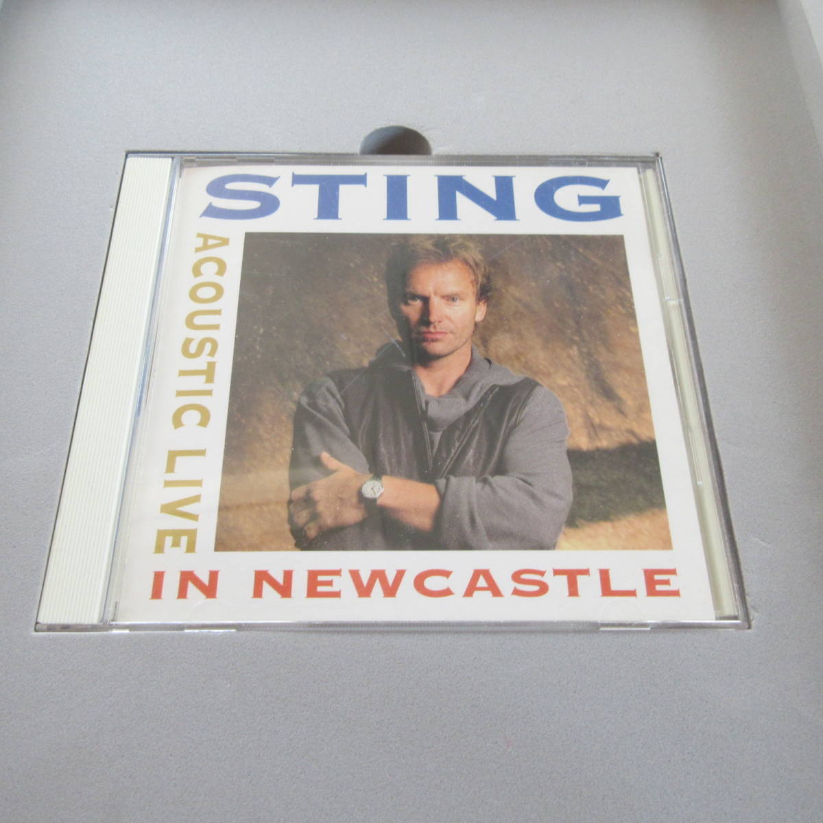 スティング 超レア『アコースティック・アルバム＋イラスト/フォト詩集』Acoustic Live in Newcastle CD-BOX 本