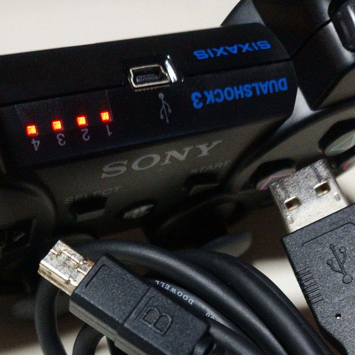 SONY PS3 コントローラー USBケーブル DUALSHOCK3 