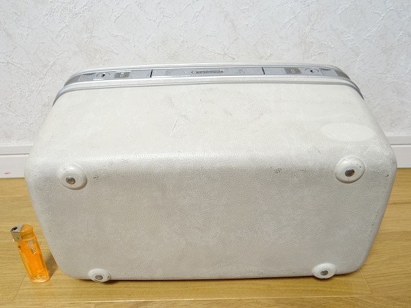 70 годы Vintage ACE производства Samsonite Samsonite высококлассный несессер косметика кейс cosme кейс дипломат багажник Showa Retro подлинная вещь 