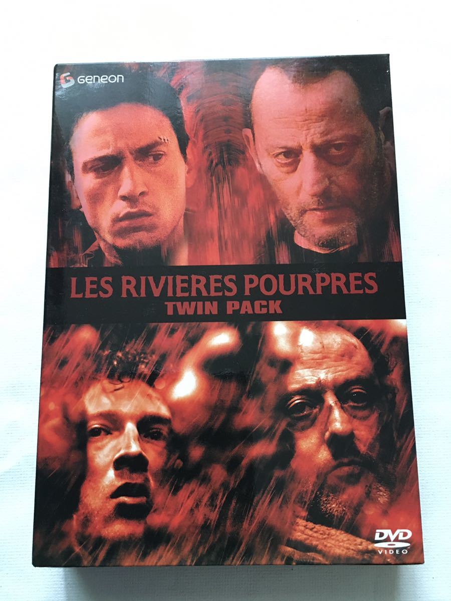 【中古DVD】クリムゾン・リバー ツインパック LES RIVIERES POURPRES TWIN PACK デラックス版2枚組 セル版 黙示録の天使たち 初回限定2枚組_画像1