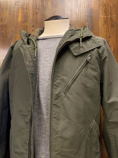 J055 メンズ ブルゾン ミリタリー GREEN LABEL RELAXING UNITED ARROWS ユナイテッドアローズ ジャケット カーキ シップアップ 薄手 (8)/ M_画像7