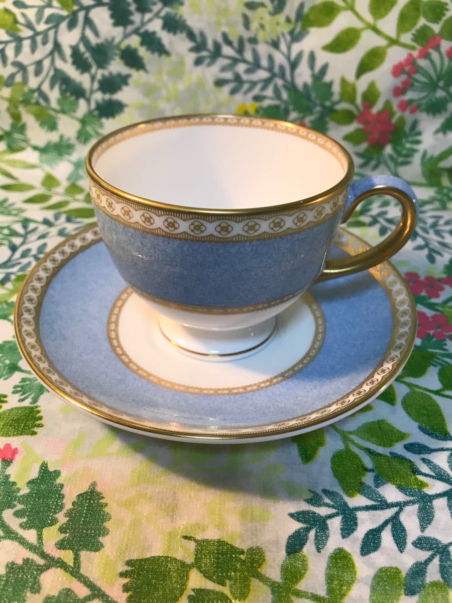 WEDGWOOD ユーランダーパウダーペールブルー １客1枚セット - 食器