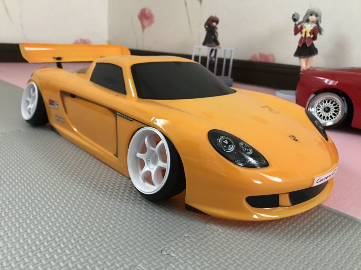 送料無料　ラジコン　ボディ　1/10 ポルシェ　カレラGT タミヤ　TAMIYA PORSCHE CARRERAGT RC BODY_画像1