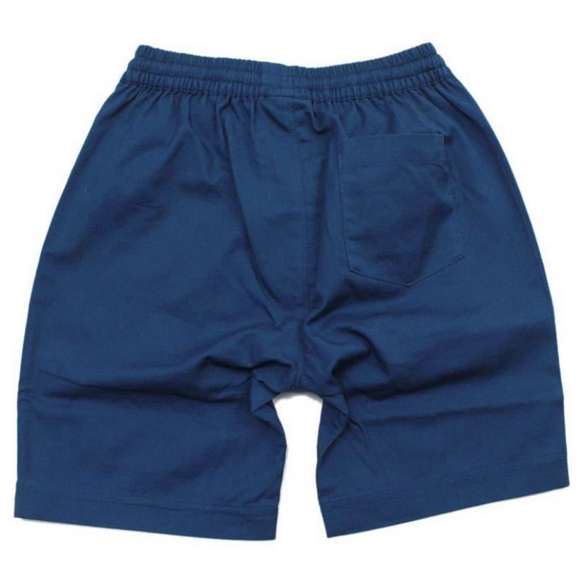 1 point only new goods 14432 Champion 100cm navy blue beige shorts tsu il pants Kids Junior two tone short pants summer trousers 