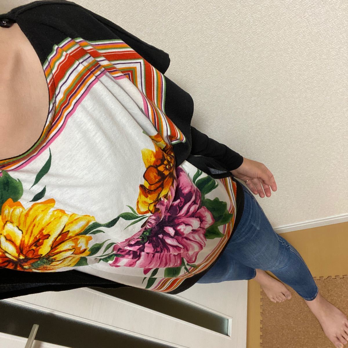 FOREVER21 ★ 花柄スクエアTOPS