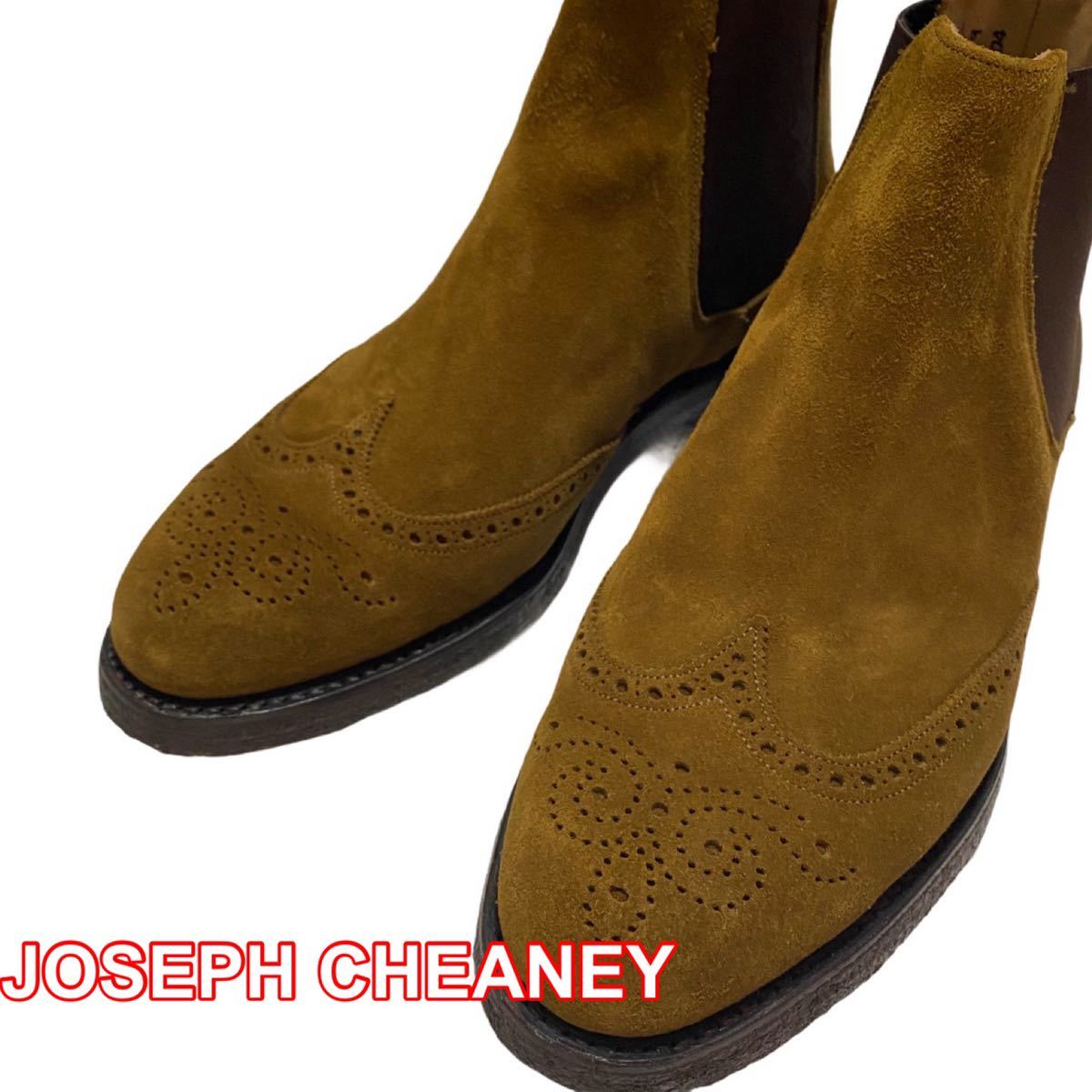 即決】☆ JOSEPH CHEANEY ジョセフチーニー☆ サイドゴアブーツ