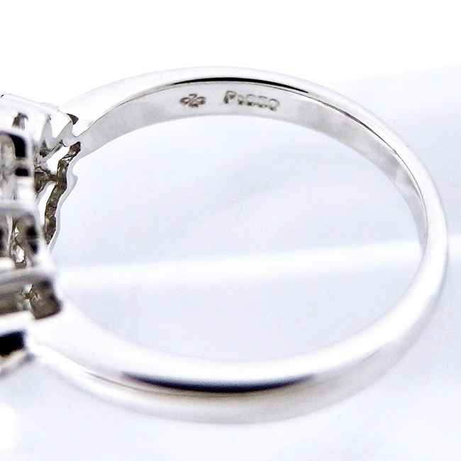 最低価格の ルビー0.53ct 指輪 ☆リング Pt850 ◇ダイヤモンド0.73ct
