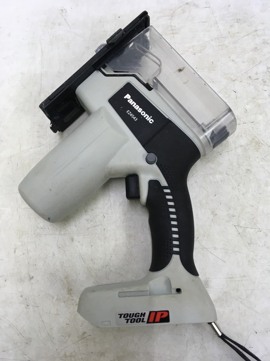 【中古品】Panasonic　パナソニック　14.4V充電角穴カッター　EZ4543LS2S-B　充電器・バッテリー2個付　動作確認済　/　ITEB7WUY3YR2　〇〇_画像2