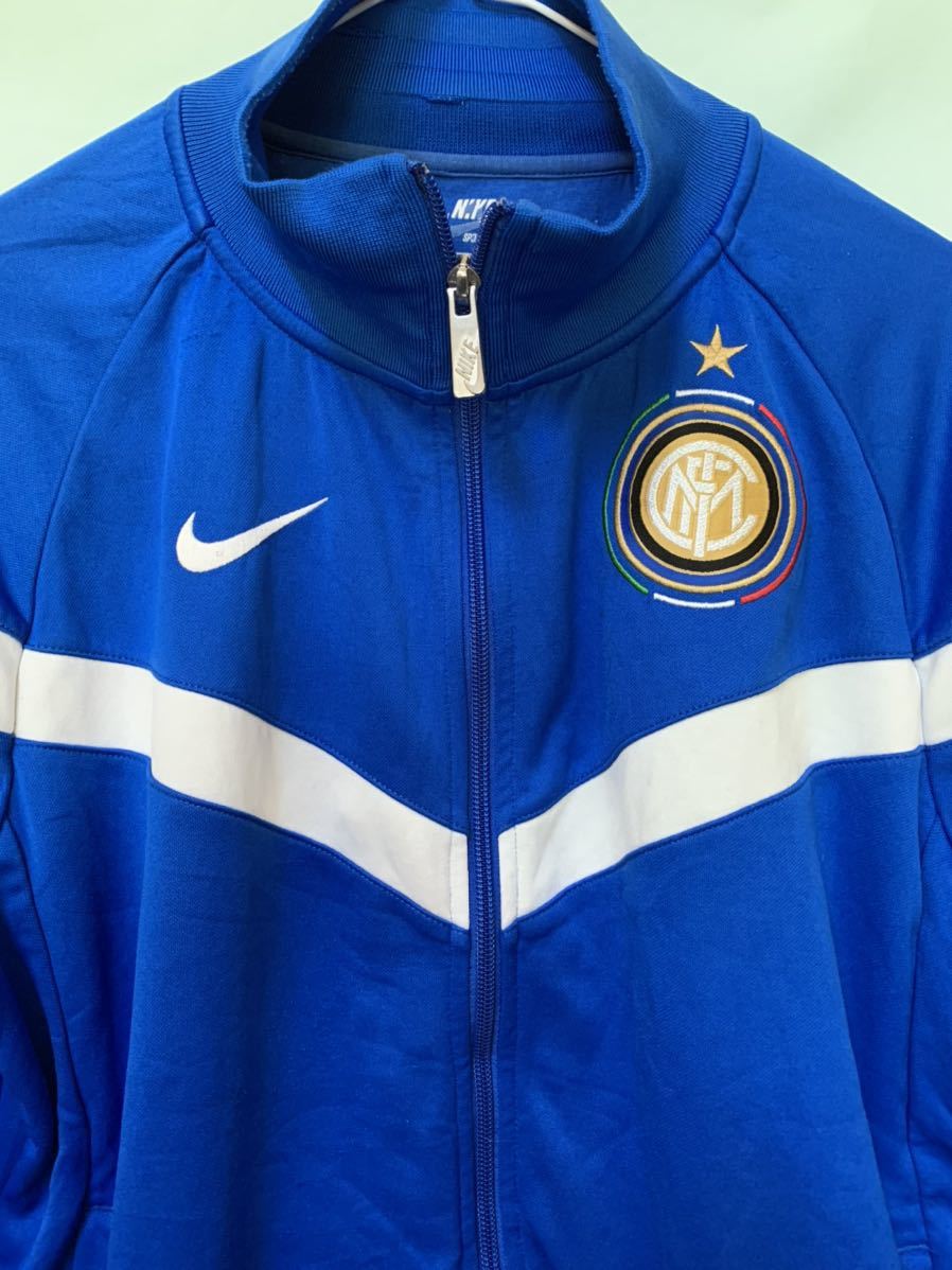 NIKE ナイキ ジャージ インテル サッカー メンズ 青 ジャージ上 NIKE ナイキ ジャージ インテル サッカー メンズ 青 ジャージ上