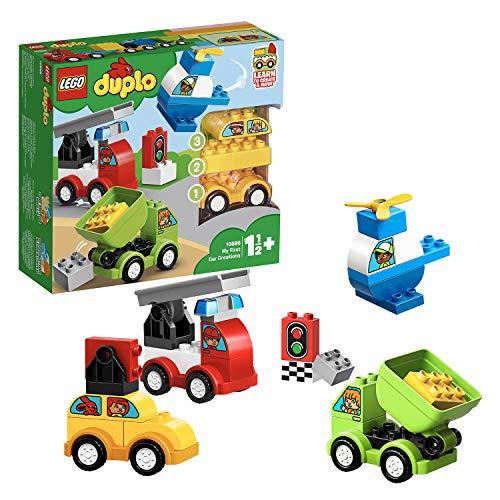 レゴ(LEGO) デュプロ はじめてのデュプロ いろいろのりものボックス 10886 知育玩具 ブロック おもちゃ 男の子 車_画像1