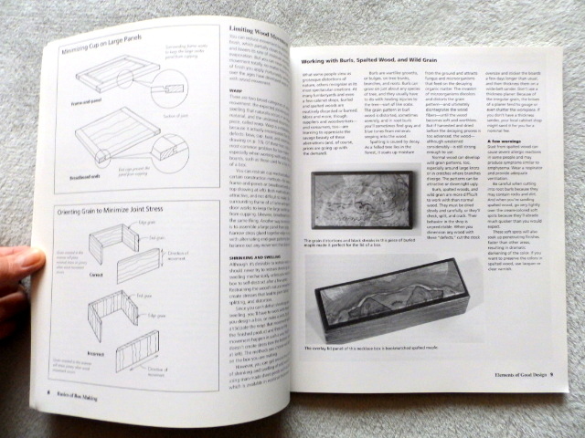 ..　木製ボックスの作り方　Box-Making Basics: Design, Technique, Projects : by David M. Freedman (イラスト付 ) ほぼ美品_画像4