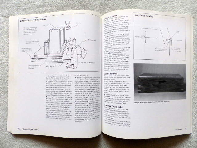 ..　木製ボックスの作り方　Box-Making Basics: Design, Technique, Projects : by David M. Freedman (イラスト付 ) ほぼ美品_画像7