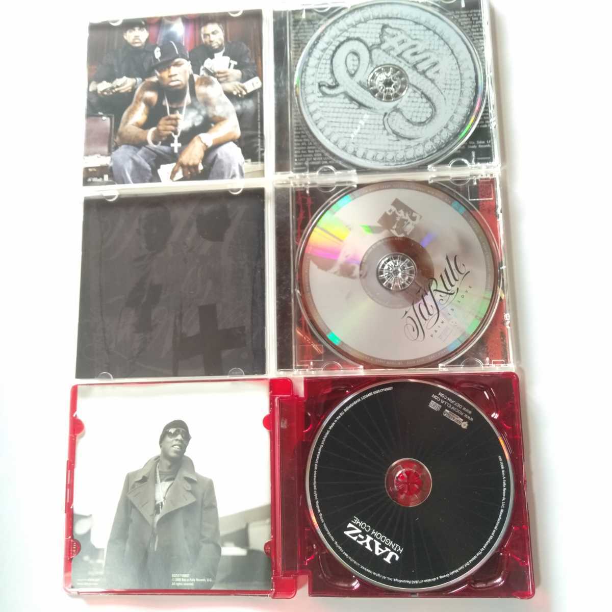 送料無料】洋楽hiphopCD3枚セット g-unit-beg for mercy/ja rule-pain is love/jay-z-kingdom come アメリカNYヒップホップラッパーラップの画像3