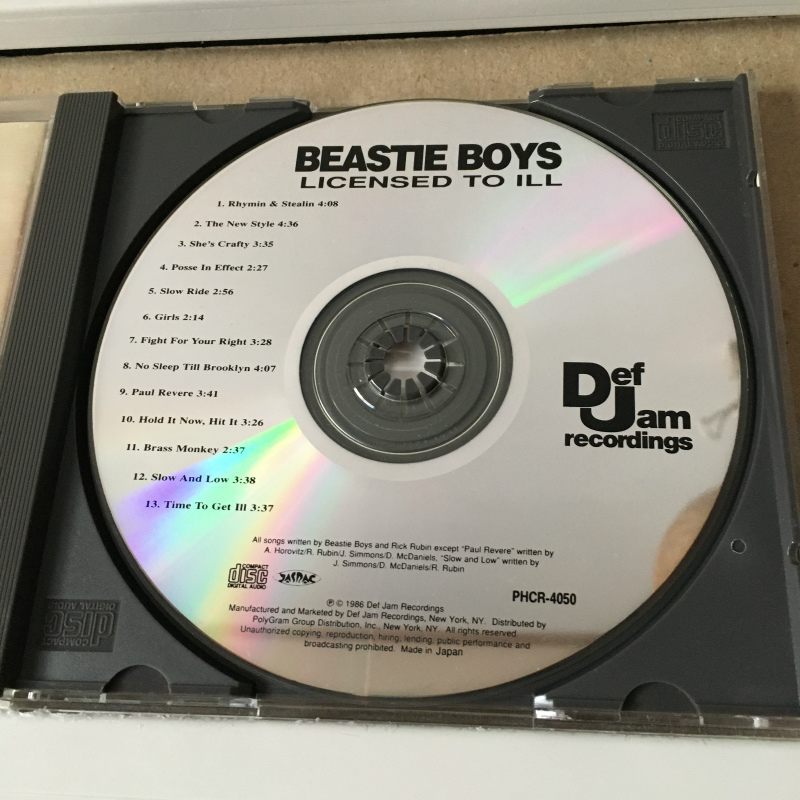 BEASTIE BOYS「LICENSED TO ILL」 ＊ビースティ・ボーイズの伝説の始まりを告げた1986年発表のデビュー・アルバム_画像4