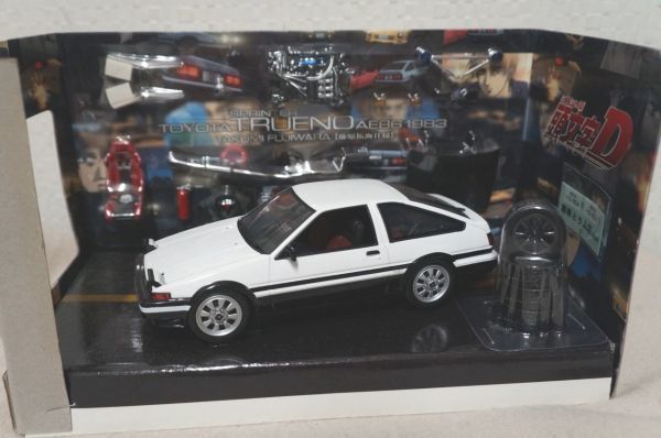 HOT WORKS トヨタ スプリンター トレノ AE86 1983 藤原拓海仕様 1/24 ミニカー ホットワークス_画像2