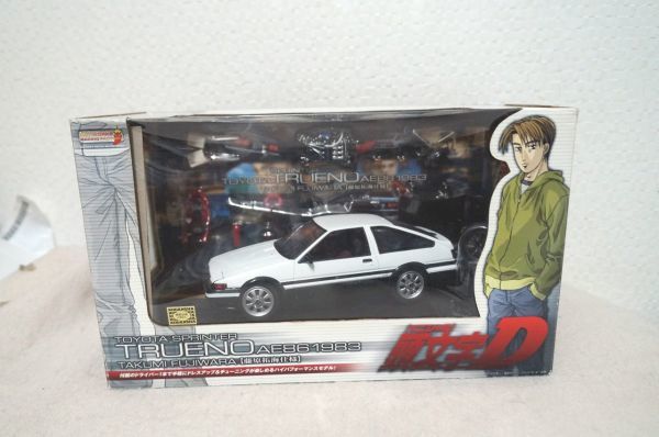 HOT WORKS トヨタ スプリンター トレノ AE86 1983 藤原拓海仕様 1/24 ミニカー ホットワークス_画像4