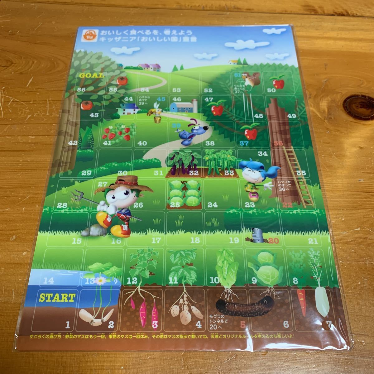 下敷き キッザニア おいしい国 宣言 おいしく食べるを 考えよう 非売品 新品 未使用品 送料無料 下敷き キッザニア おいしい国 宣言 おいしく食べるを 考えよう 非売品 新品 未使用品 送料無料