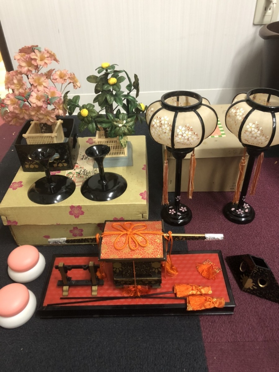 ☆ひな人形 ひな飾り 一式 7段 30号 サイズ◇コレクション品 ☆ひな人形 ひな飾り 一式 7段 30号 サイズ◇コレクション品