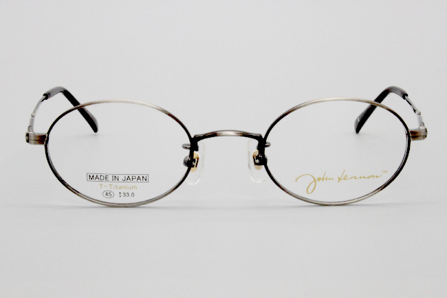 未使用・新品】ジョンレノン オーバル型 アンティークシルバー JOHN