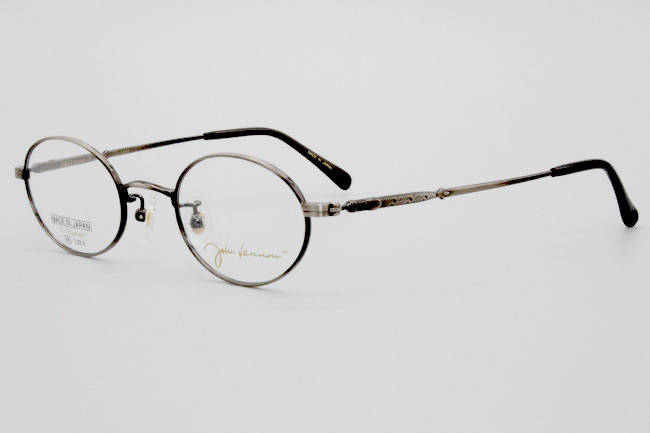 未使用・新品】ジョンレノン オーバル型 アンティークシルバー JOHN