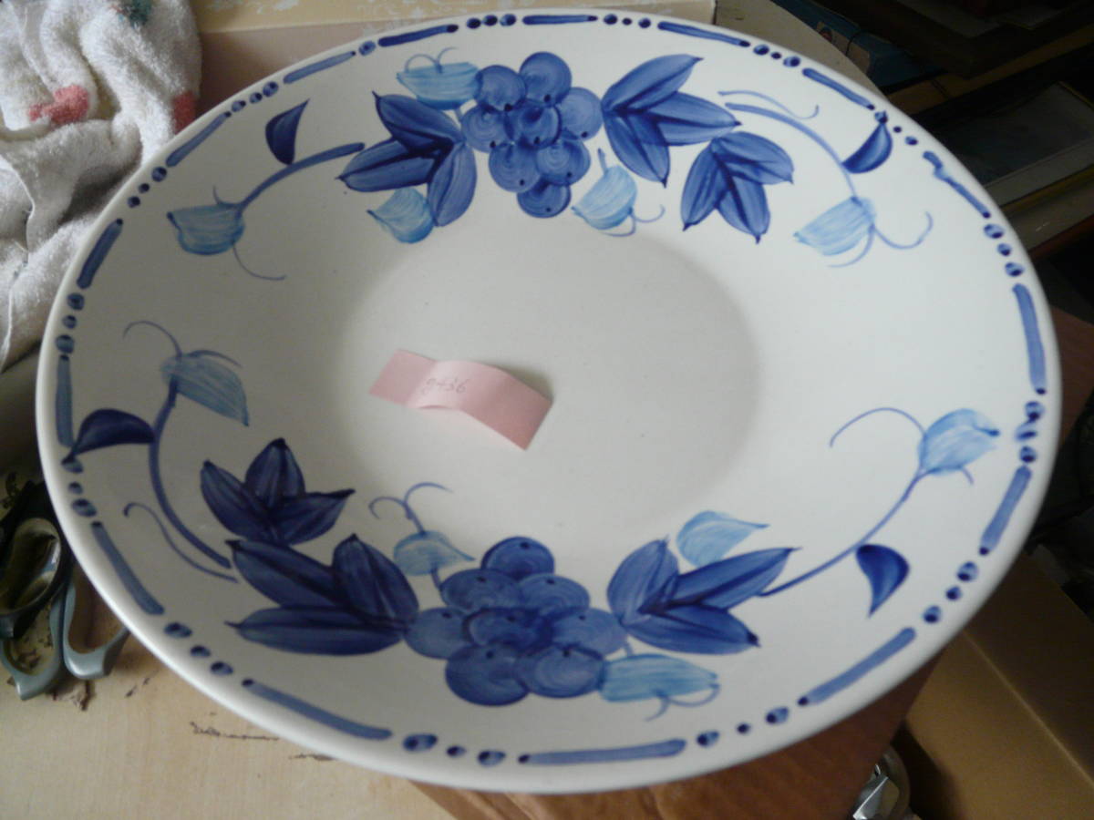  hand .., large plate, hand made, hand ... large plate 