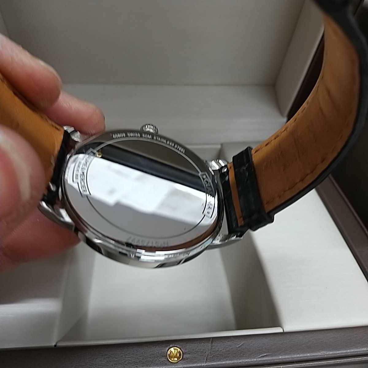 B1944【美品】BAUME&MERCIER CLASSIMA メンズクォーツ時計_画像6