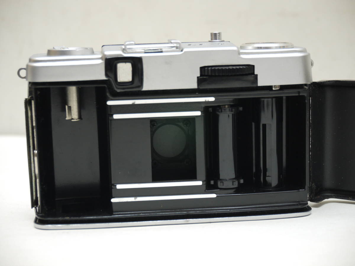 OLYMPUS PEN EE-3 オリンパス ペン カメラ D.zuiko 1:3.5 f=28mm シャッター/赤ベロ_画像5