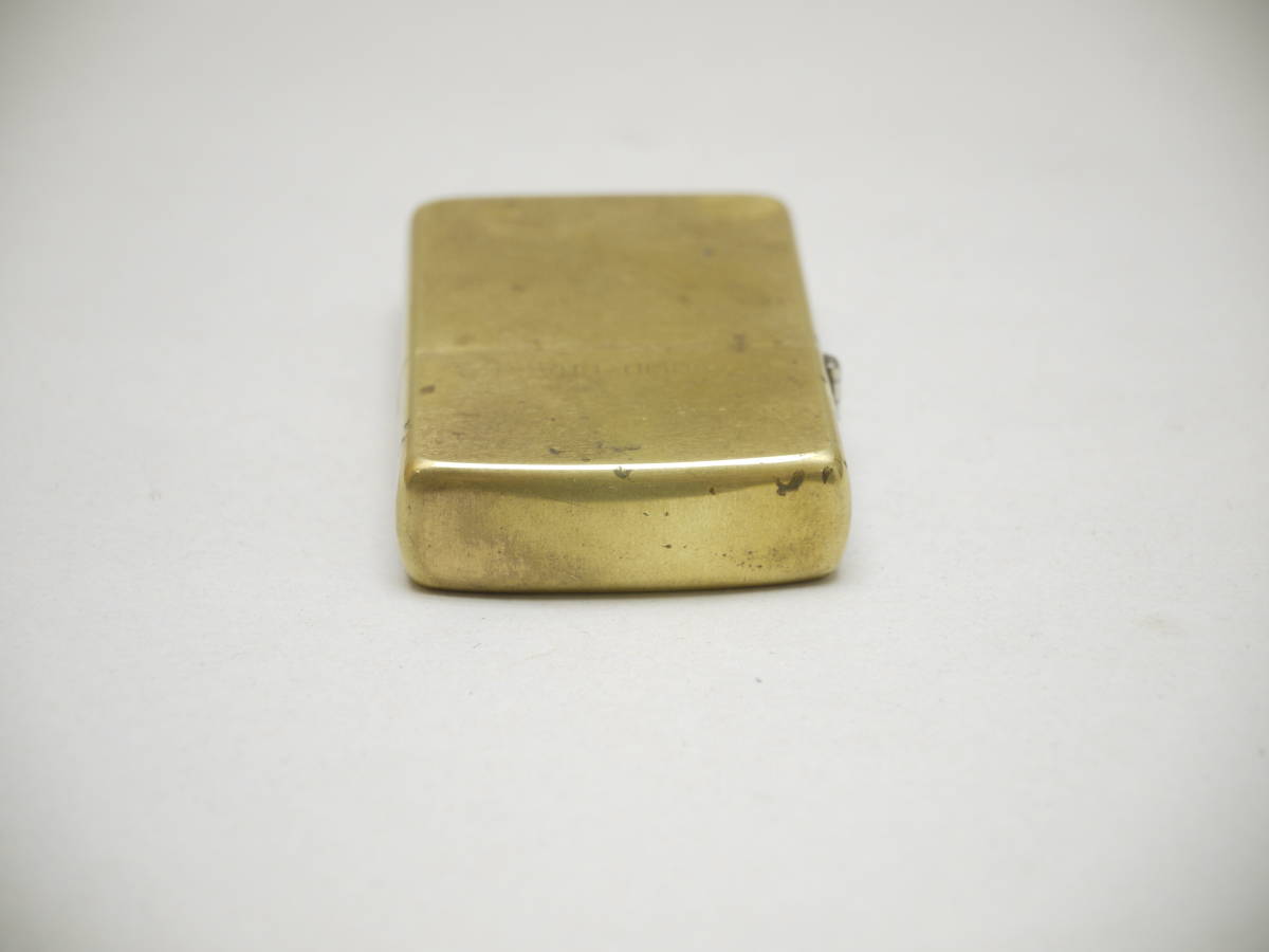 ZIPPO ジッポー ライター SOLID BRASS オイルライター 1932-1989 ZIPPO ジッポー ライター SOLID BRASS オイルライター 1932-1989