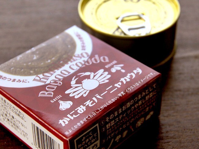 かにみそ缶バーニャカウダ70g　蟹みそにオリーブオイルとガーリックを加えたものです。お酒のつまみに美味しく頂けます。【メール便対応】_画像6