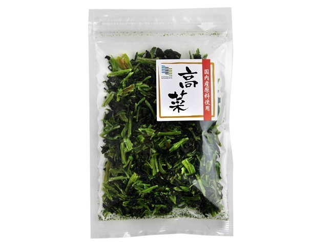 乾燥高菜20g(国内産原料使用)たかなを熱湯で戻すだけの保存野菜(乾燥野菜 国産)エアーズドライ(熱風乾燥)タカナ漬等も簡単にできる常備食_画像2