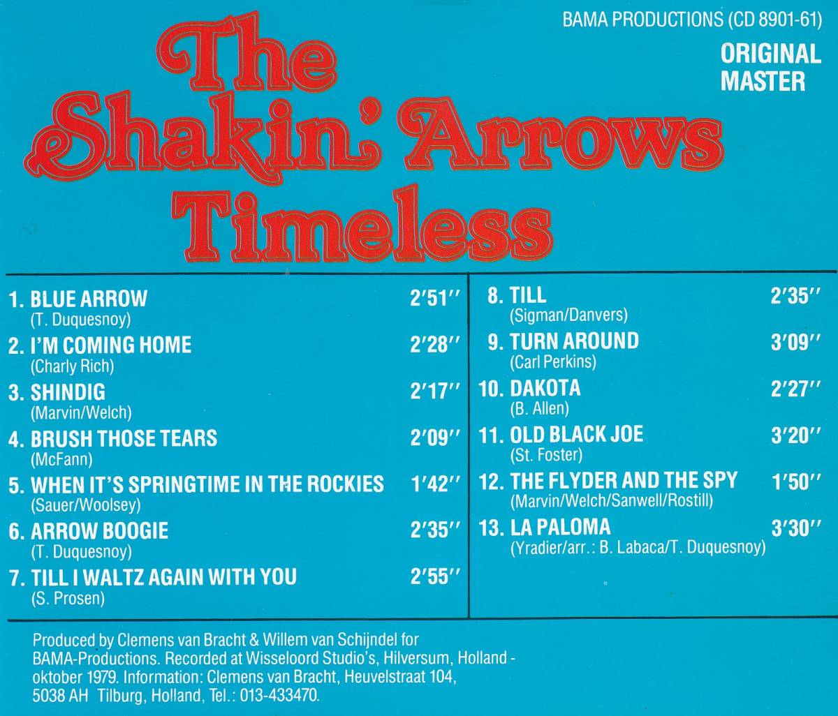 輸 The Shakin' Arrows Timeless◆規格番号■CD-890161◆送料無料■即決●交渉有_画像2