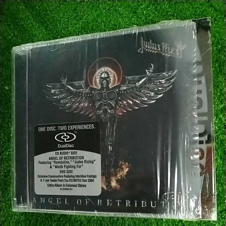 JUDAS PRIEST「ANGEL OF RETRIBUTION」　輸入盤デュアルディスク　送料込み　ジューダス・プリースト　_画像1