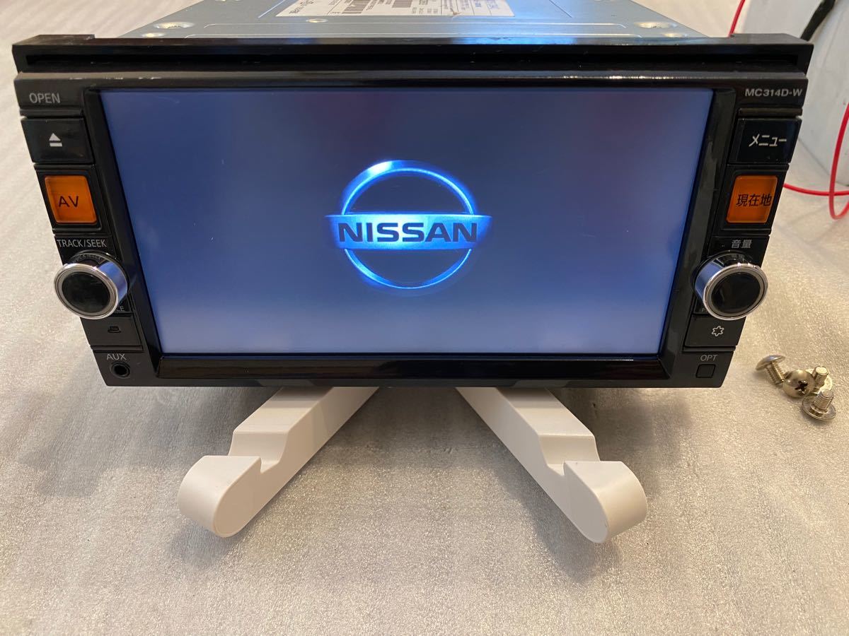 日産純正 クラリオン MC314D-W 地デジ フルセグ Bluetooth DVD 日産純正 クラリオン MC314D-W 地デジ フルセグ Bluetooth DVD