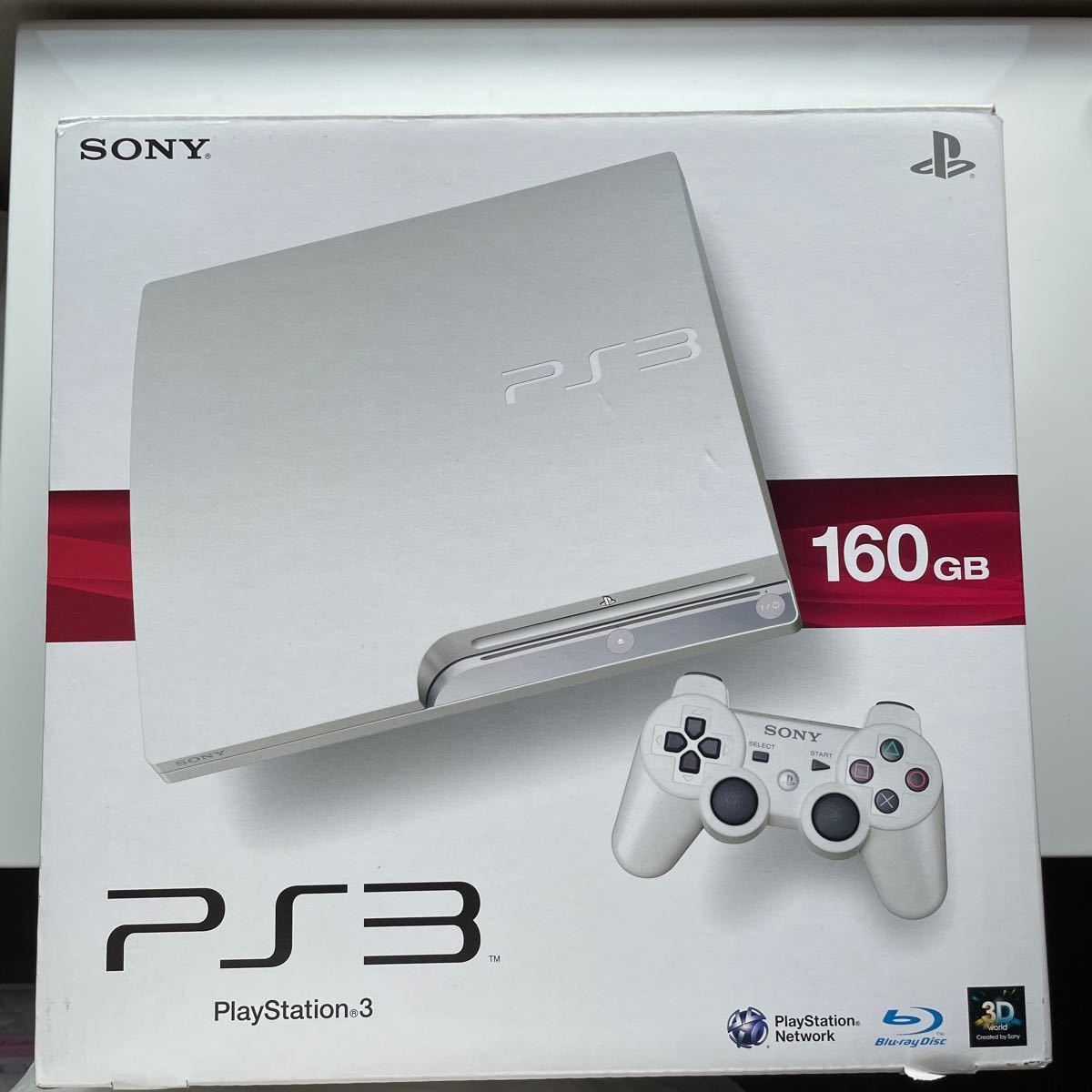 PlayStation3 ホワイト CECH-2500A コントローラー2個 ソフト5本付き