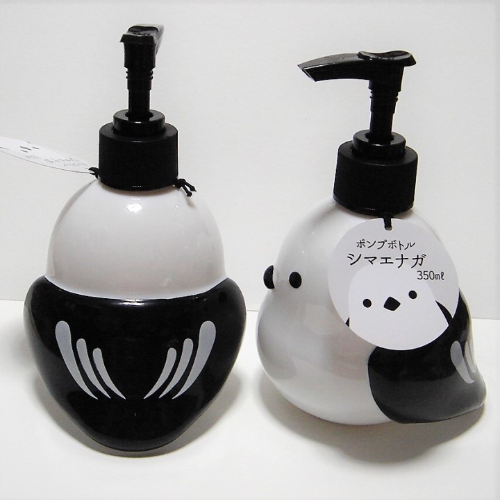 キャンドゥ シマエナガポンプボトル 350ml 2個セット - 通販