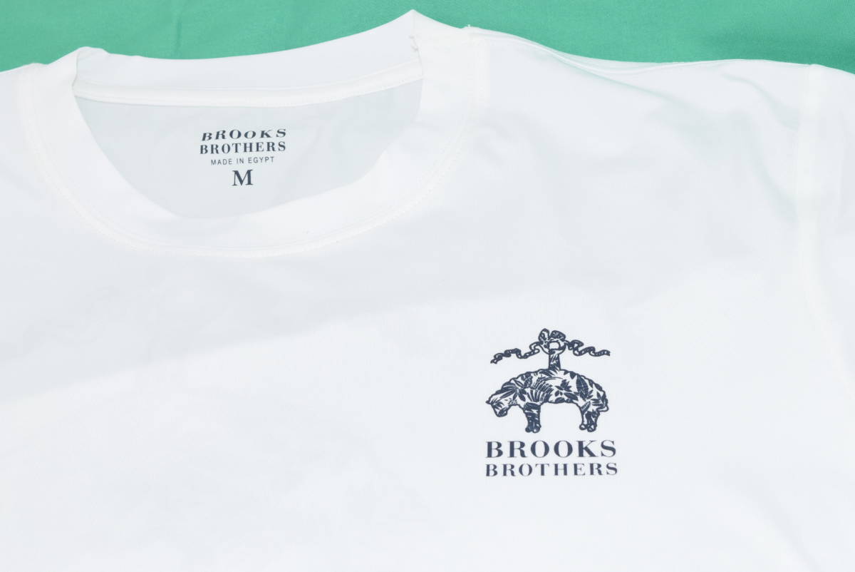 ☆新品未使用☆BROOKS BROTHERS バックプリント ロゴ Tシャツ ホワイト 