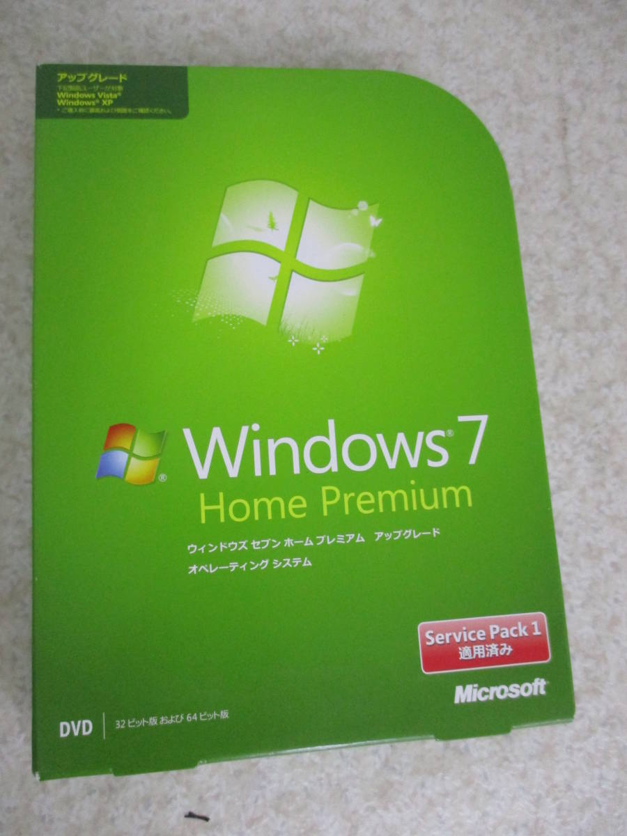 Microsoft Windows7 Home Premium☆ Service Pack1☆ DVD 32&64bit