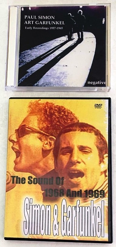 【送料無料】サイモン＆ガーファンクルCD[PAUL SIMON/ART GARFUNKEL negative]2枚組+DVD[The Sound Of 1968 And 1969]77min トム＆ジェリー