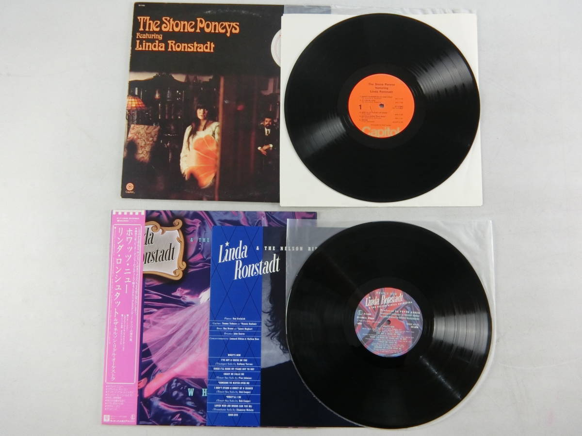 M4 LP×4 Linda Ronstadt リンダ・ロンシュタット「The Stone Poneys」、、、他_画像4