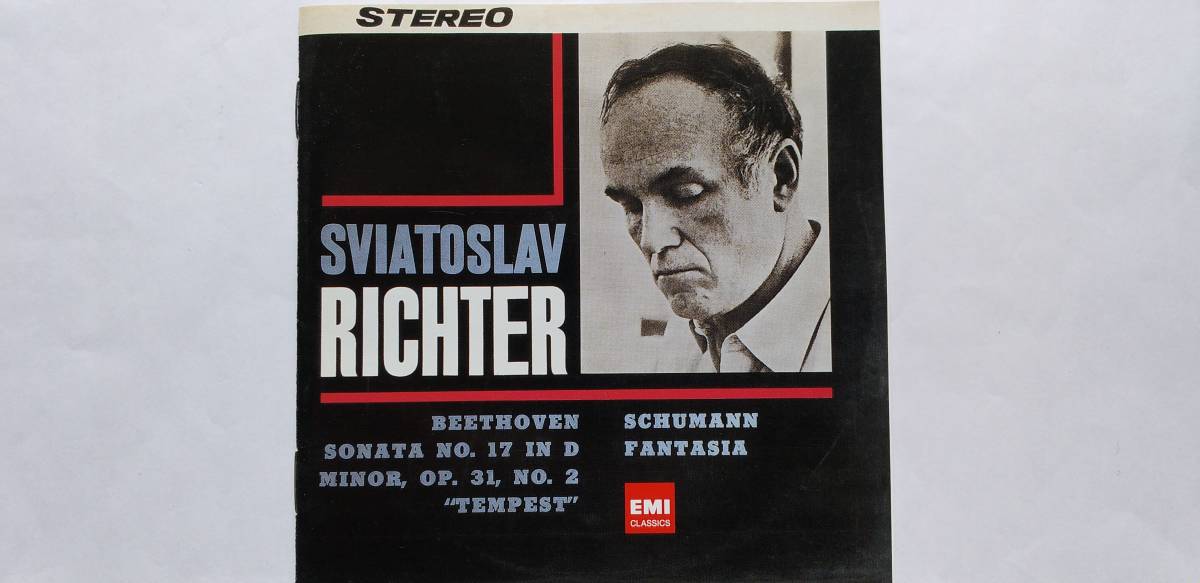 CD HQCD ベートーヴェン ピアノ・ソナタ シューマン 幻想曲 スヴャトスラフ・リヒテル BEETHOVEN SCHUMANN SVIATOSLAV RICHTER TOCE-91098_画像2